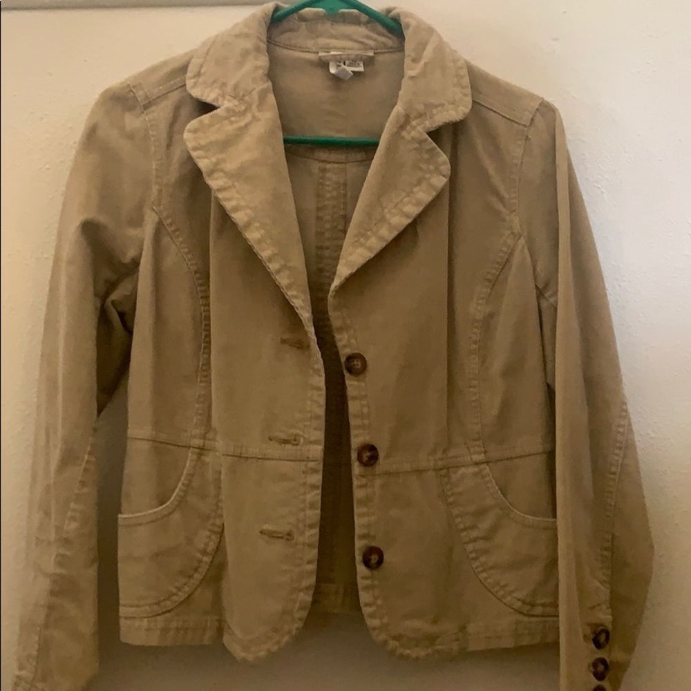 Jacket new condition Tan